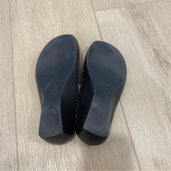 Mephisto Mobils Ulda Sandals Silver Metallic Leather Size 37 / US 7 - Picture 6 of 6